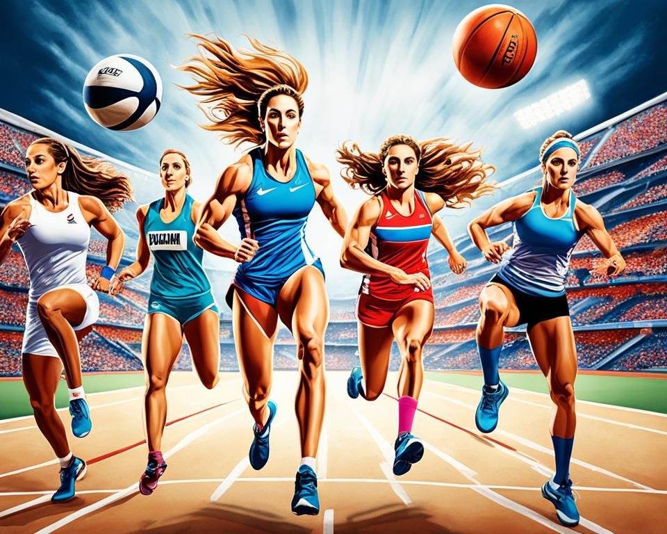mujeres en el deporte